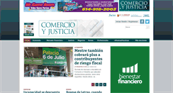 Desktop Screenshot of comercioyjusticia.info