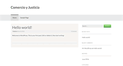 Desktop Screenshot of comercioyjusticia.com.ar